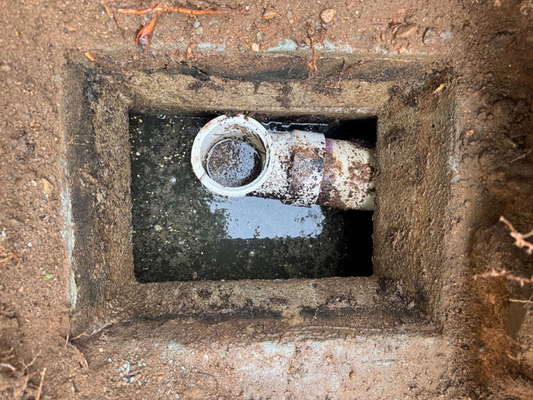 Septic System Outlet Baffle CT